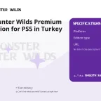 Monster Hunter Wilds Premium Deluxe Edition for PS5 in Turkey