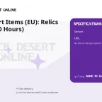 Black Desert Items (EU): Relics Farming (10 Hours)