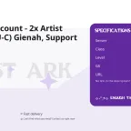 Lost Ark Account - 2x Artist 1710 GS (EU-C) Gienah, Support Build