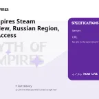 Myth of Empires Steam Account - New, Russian Region, Full Email Access