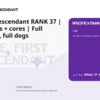 The First Descendant RANK 37 | All weapons + cores | Full hoverbikes, full dogs