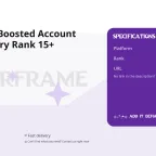 Warframe Boosted Account with Mastery Rank 15+