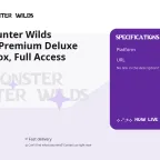 Monster Hunter Wilds Accounts - Premium Deluxe Edition, Xbox