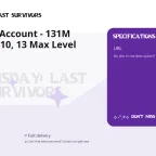 Doomsday Account - 131M Power, VIP 10, 13 Max Level Heroes
