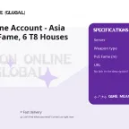 Albion Online Account - Asia Server, 1B Fame, 6 T8 Houses
