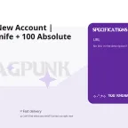 FragPunk New Account | Butterfly Knife + 100 Absolute Materials