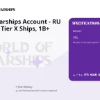 World of Warships Account - RU Server, 30+ Tier X Ships, 1B+ Silver
