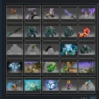 Dota 2 Accounts: Prestige Items, Arcanas, 10th Anniversary Items