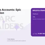 ARC Raiders Accounts: Epic Games Edition