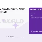 Palworld Steam Account - New, Changeable Data