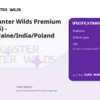 Monster Hunter Wilds Premium Deluxe (PS5) - Turkey/Ukraine/India/Poland
