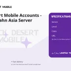 Black Desert Mobile Accounts - Level 122 Lahn Asia Server
