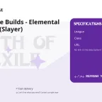 Path of Exile Builds - Elemental Hit Duelist (Slayer)