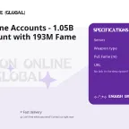 Albion Online Accounts - 1.05B Fame Account with 193M Fame Credits