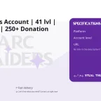 ARC Raiders Account | 41 lvl | 1.5M Coins | 250+ Donation