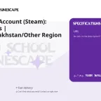RuneScape Account (Steam): Dragonwilds | Turkey/Kazakhstan/Other Region