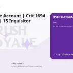Rush Royale Account | Crit 1694 | 15 Robot | 15 Inquisitor