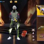 Free Fire Account: Level 75, Elite Heroic Rank, 7 Prime, 600+ Torsos