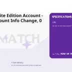 Rematch Elite Edition Account - Steam, Account Info Change, 0 Hours