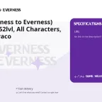 NTE (Neverness to Everness) Accounts - 52lvl, All Characters, Porsche, Draco