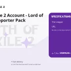 Path of Exile 2 Account - Lord of Ogham Supporter Pack