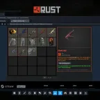 Rust Account with 5700 Hours and 99 Twitch Drop Skins