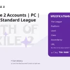 Path of Exile 2 Accounts | PC | Level 100 | Standard League