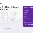Path of Exile 2 | Aldur | Ranger 98lvl | Ice Shot | PC
