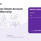 Sea of Thieves Steam Account Full Access Warranty