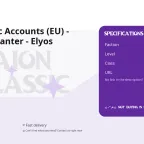 Aion Classic Accounts (EU) - Level 70 Chanter - Elyos