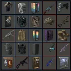 Rust Account | 3800 BM, 6800 Hours, 117 Skins, Many Games | PC