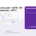 AFK Journey Account - G578, 14T Power, 24 Supreme+, VIP 3