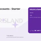 Tarisland Accounts - Starter Account