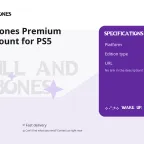 Skull and Bones Premium Edition Account for PS5 (Ukraine)