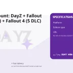 Steam Account: DayZ + Fallout NV (all DLC) + Fallout 4 (5 DLC)