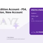 DayZ Cool Edition Account - PS4, Turkey Region, New Account