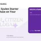 Star Citizen Syulen Starter Pack - Purchase on Your Account