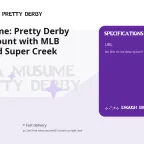Umamusume: Pretty Derby Global Account with MLB Kitasan and Super Creek