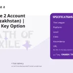 Path of Exile 2 Account (Turkey/Kazakhstan) | Steam/Epic Key Option