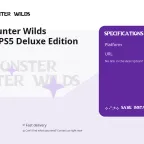 Monster Hunter Wilds Accounts - PS5 Deluxe Edition