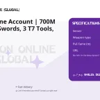 Albion Online Account | 700M Fame, 812 Swords, 3 T7 Tools, 230 PvP
