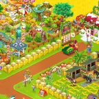 Farm Level 142 | Barn 6.5K | Silo 3.2K | 15 Million Coins | 1400 Diamond | Instant Delivery