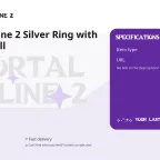 Mortal Online 2 Silver Ring with Ruber Reroll