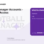 Football Manager Accounts - Steam Full Access