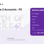 Path of Exile 2 Accounts - PS Platform