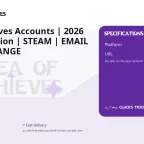 Sea of Thieves Accounts | 2026 Deluxe Edition | STEAM | EMAIL + DATA CHANGE