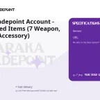 Naraka: Bladepoint Account - Lv276, 13 Red Items (7 Weapon, 5 Outfit, 1 Accessory)