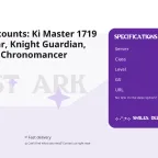 Lost Ark Accounts: Ki Master 1719 GS + Templar, Knight Guardian, Summoner, Chronomancer