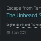 Escape from Tarkov Accounts | CIS Region | The Unheard Edition | Arena & PvE Access