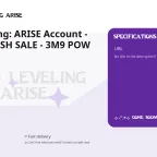 Solo Leveling: ARISE Account - WHALE FLASH SALE - 3M9 POW BT92